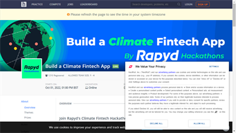 Build a Climate Fintech App