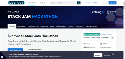 Bunnyshell Stack Jam Hackathon 2023