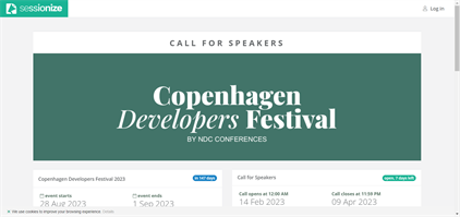 Copenhagen Developers Festival 2023 CFS