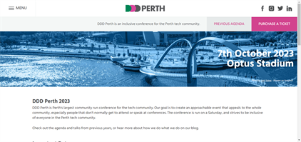 DDD Perth 2023