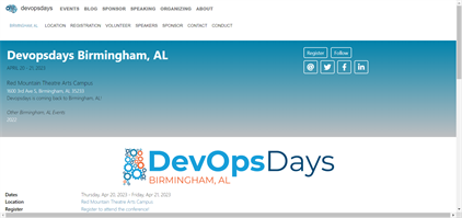 DevOpsDays  Birmingham Alabama 2023