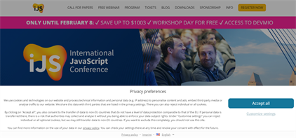 International JavaScript Conference San Diego 2024