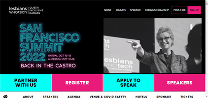 Lesbians Who Tech San Francisco Summit 2022