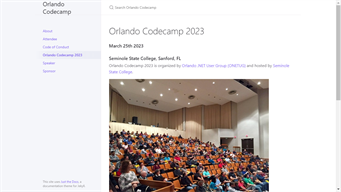 Orlando Code Camp 2023