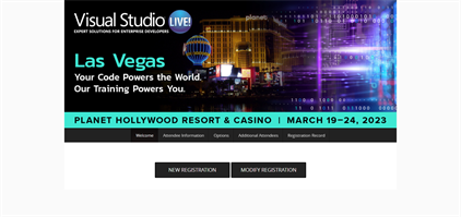 Visual Studio Live 2023 Las Vegas